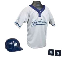 New York Yankees Baseball Helmet and Jersey Set