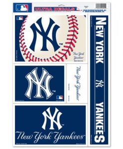 New York Yankees 11"x17" Ultra Decal Sheet