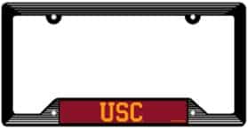 USC Trojans Plastic License Plate Frame