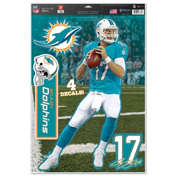 Miami Dolphins Ryan Tannehill 11"x17" Multi-Use Decal Sheet