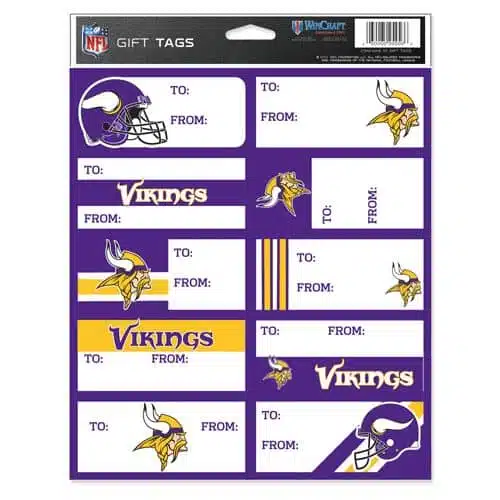 Minnesota Vikings Gift Tags
