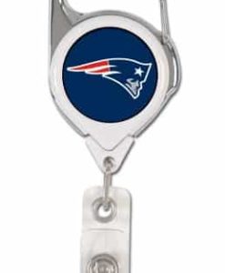 New England Patriots Retractable Premium Badge Holder