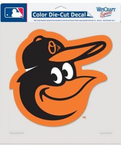 Baltimore Orioles Die-Cut Decal - 8"x8" Color