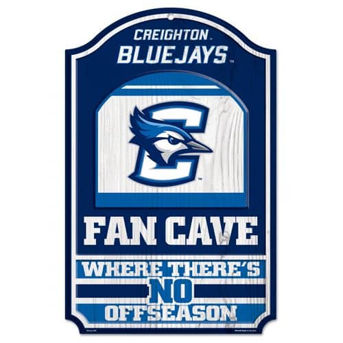Creighton Bluejays Wood Sign
