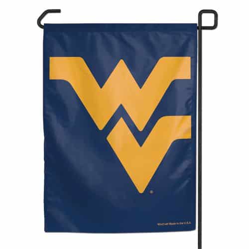West Virginia Mountaineers NCAA Solid Garden Flag - Officially Licensed, Double-Sided - View #13