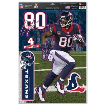 Houston Texans Andre Johnson 11"x17" Multi-Use Decal Sheet