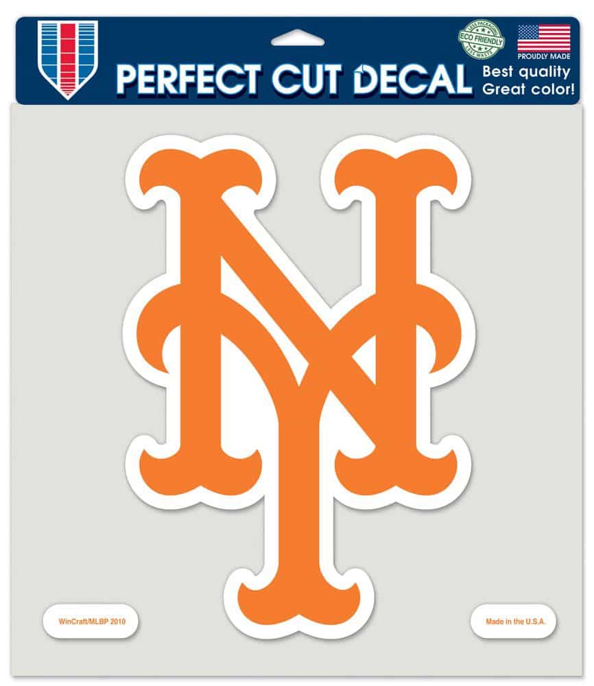 New York Mets Die-Cut Decal - 8"x8" Color