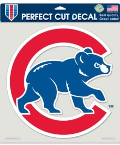 Chicago Cubs Die-Cut Decal - 8"x8" Color