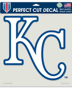 Kansas City Royals Die-Cut Decal - 8"x8" Color