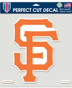 San Francisco Giants Die-Cut Decal - 8"x8" Color