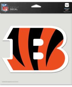Cincinnati Bengals Die-Cut Decal - 8"x8" Color