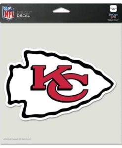 Kansas City Chiefs Die-Cut Decal - 8"x8" Color