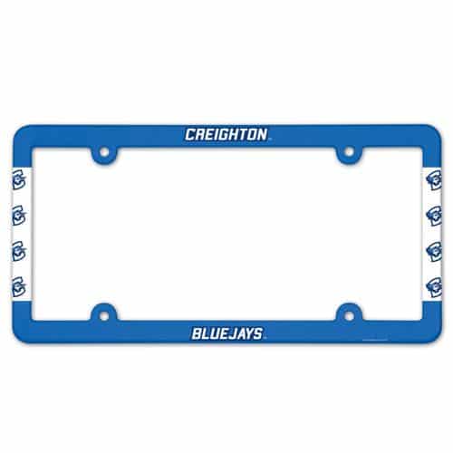 Creighton Bluejays License Plate Frame - Full Color
