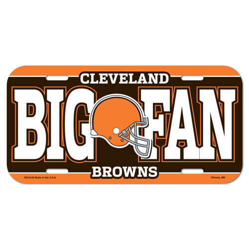 Cleveland Browns License Plate