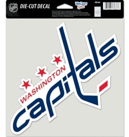 Washington Capitals Die-Cut Decal - 8"x8" Color