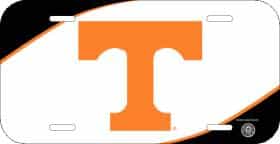 Tennessee Volunteers License Plate