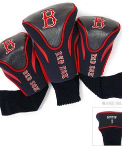 Boston Red Sox Golf Club 3 Piece Contour Headcover Set