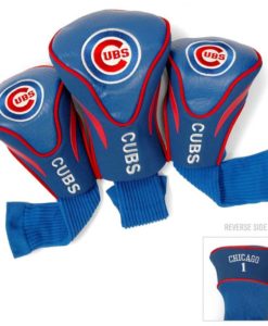 Chicago Cubs Golf Club 3 Piece Contour Headcover Set