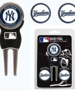 New York Yankees Golf Divot Tool with 3 Markers