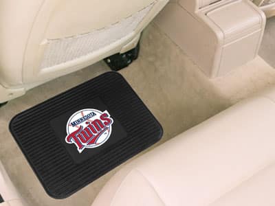 Minnesota Twins Heavy Duty Vinyl Rear Seat Car Utility Mat