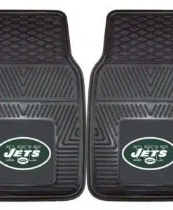 New York Jets Heavy Duty Vinyl Front Seat 2 Piece Car Mat Set
