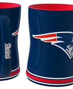 New England Patriots Coffee Mug - 14oz Sculpted