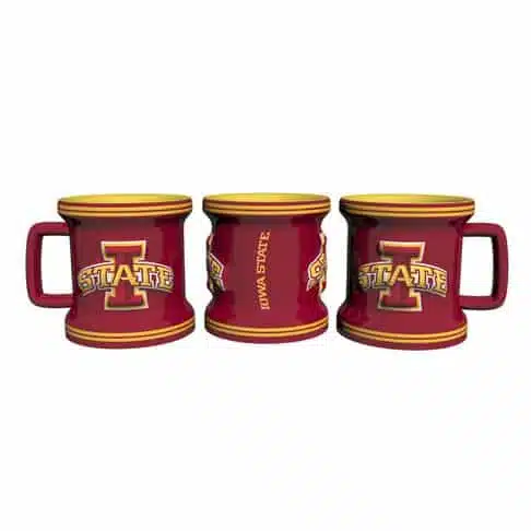 Iowa State Cyclones Sculpted Mini Mug Shot Glass