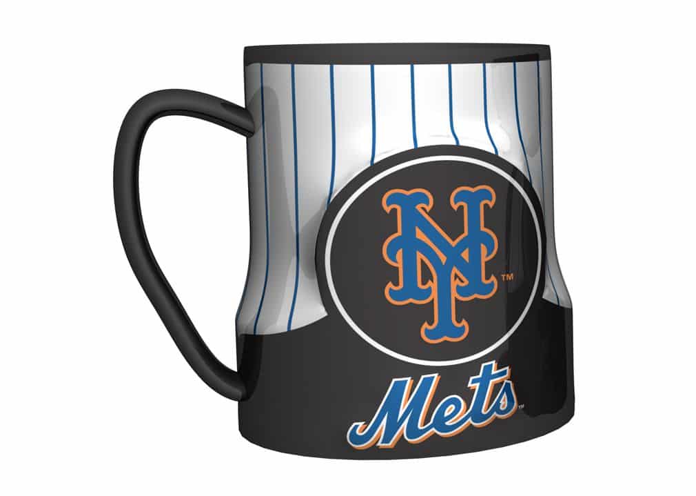New York Mets Coffee Mug 18oz Game Time Detroit Game Gear