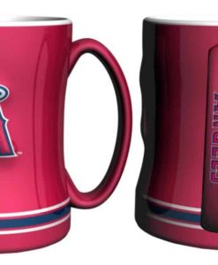 Los Angeles Angels of Anaheim Coffee Mug - 14oz Sculpted