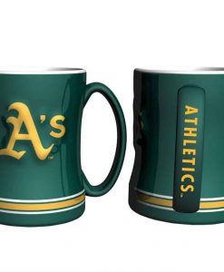 Oakland Athletics Coffee Mug - 14oz Sculpted