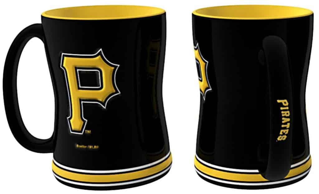 Pittsburgh Pirates Coffee Mug - 14oz Sculpted