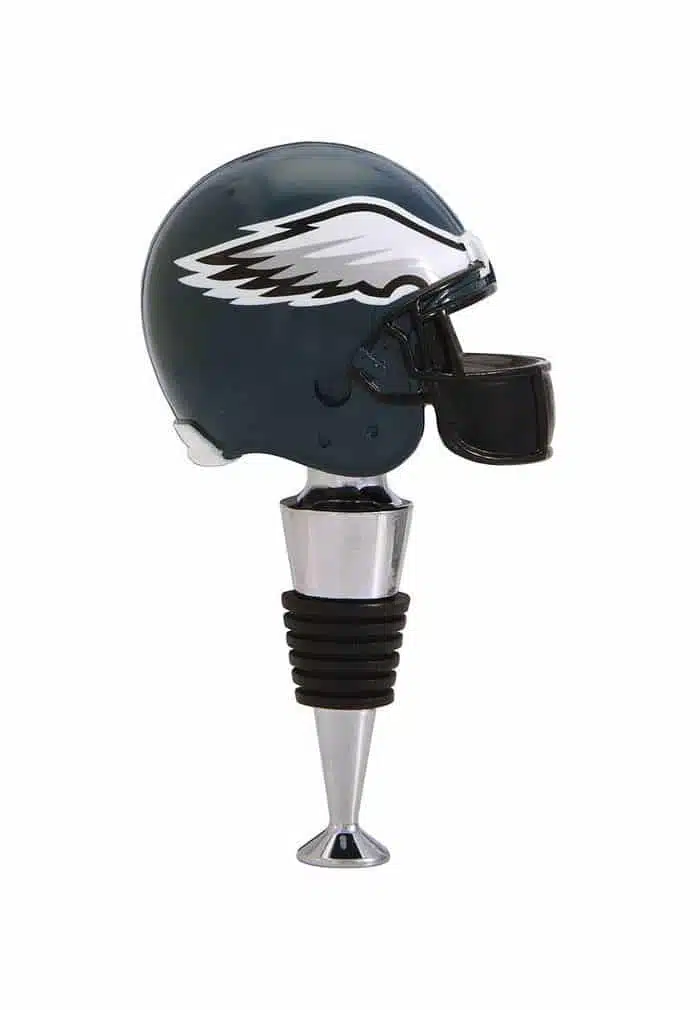 Philadelphia Eagles Football Helmet Wine Bottle Stopper