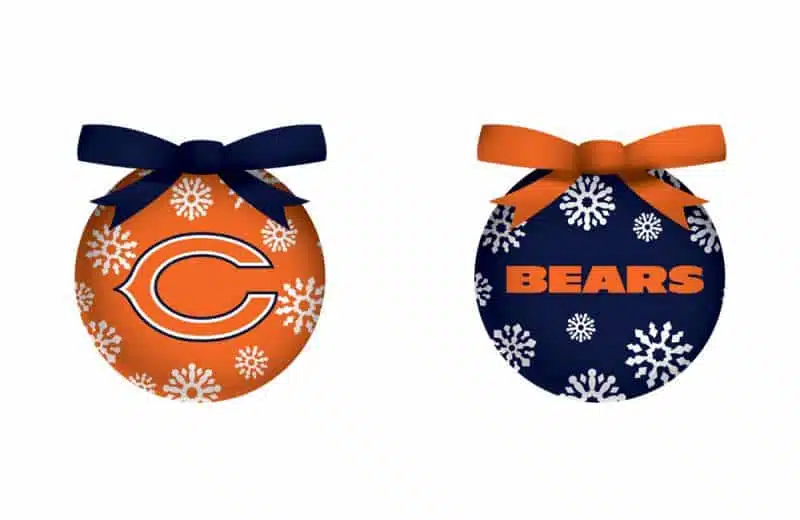 Chicago Bears LED Box Set Ornaments