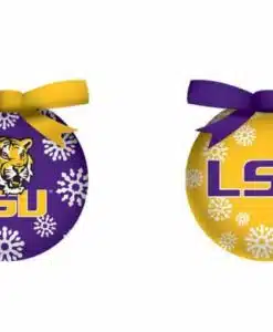 LSU Tigers LED Box Set Ornaments