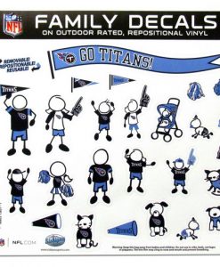 Tennessee Titans 11"x11" Family Car Decal Sheet
