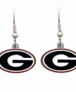 Georgia Bulldogs Dangle Earrings