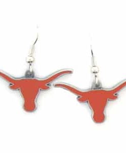 Texas Longhorns Dangle Earrings