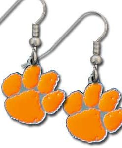 Clemson Tigers Dangle Earrings