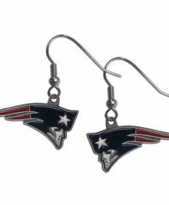 New England Patriots Dangle Earrings