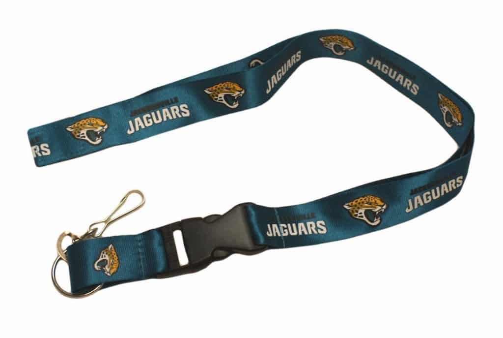 Jacksonville Jaguars Breakaway Lanyard with Key Ring Detroit Game Gear