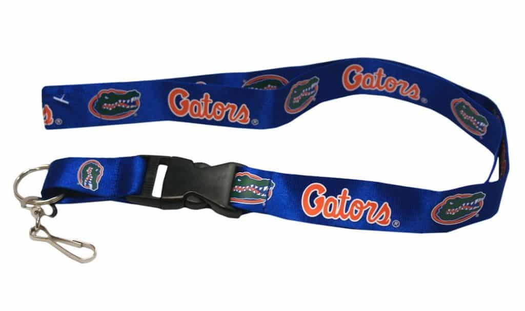 Florida Gators Breakaway Lanyard with Key Ring Detroit Game Gear