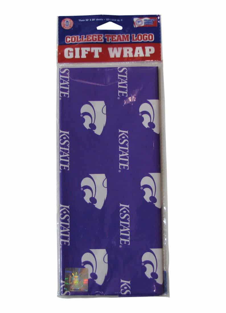 Kansas State Wildcats Gift Wrap