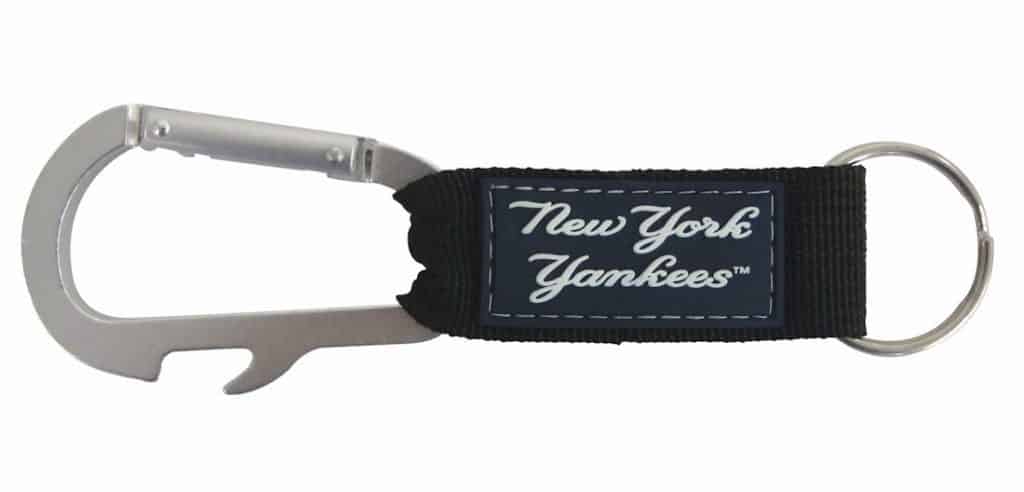 New York Yankees Carabiner Keychain