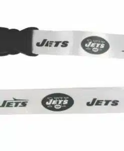 New York Jets Breakaway Lanyard with Key Ring - Retro Style