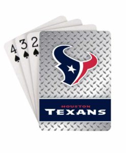Houston Texans Playing Cards - Diamond Plate