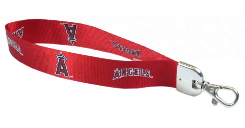 Los Angeles Angels of Anaheim Wristlet Lanyard Detroit Game Gear