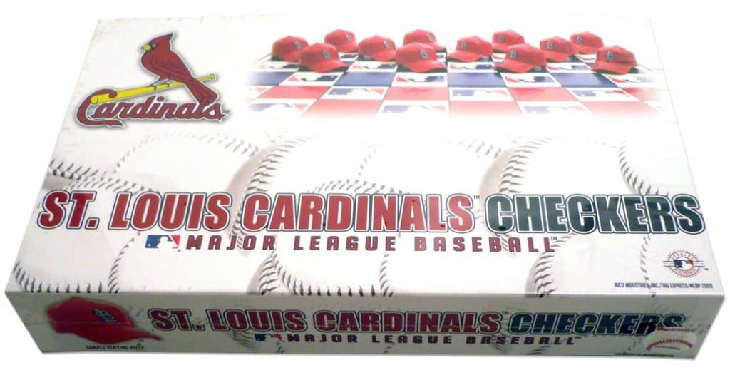 St. Louis Cardinals Checker Set Detroit Game Gear