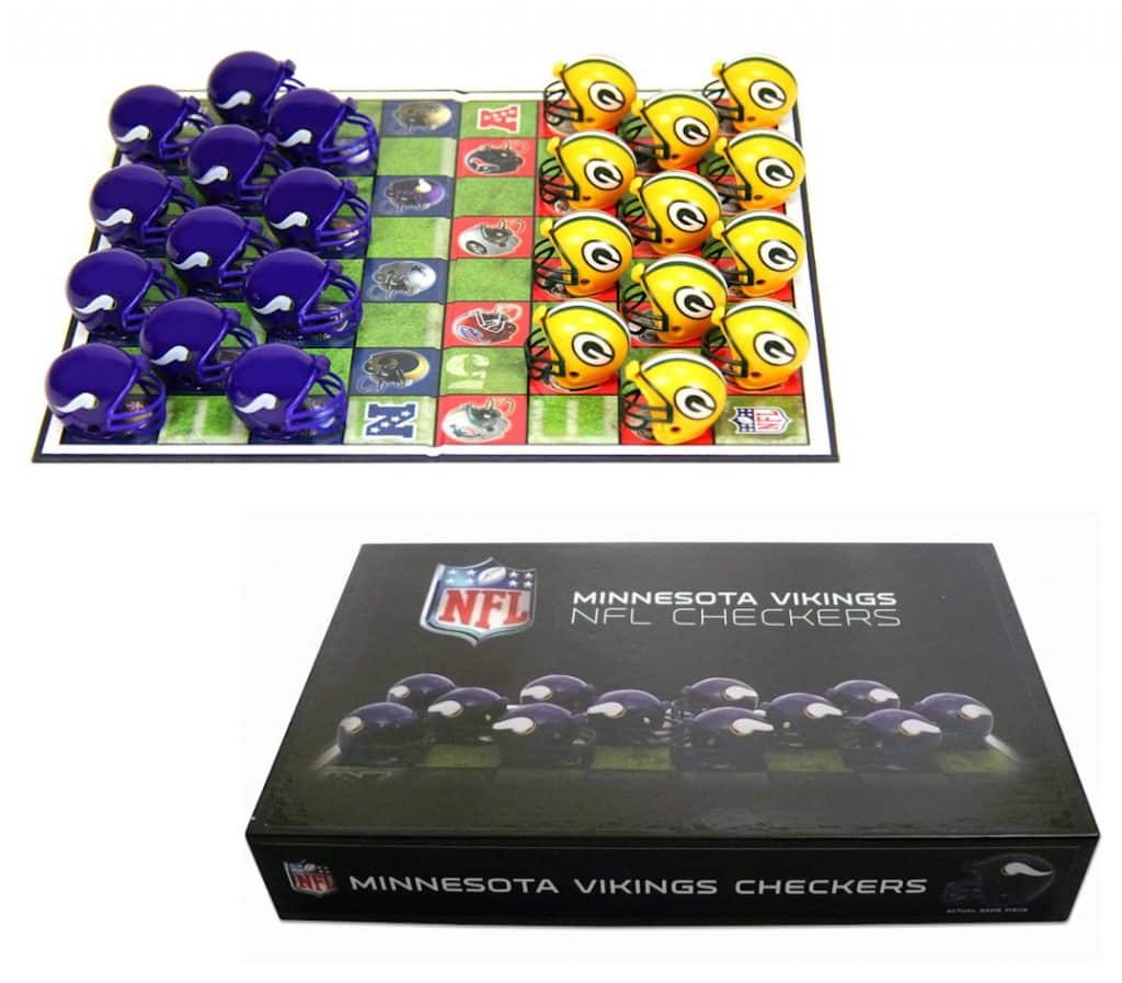 Minnesota Vikings Checker Set - Detroit Game Gear