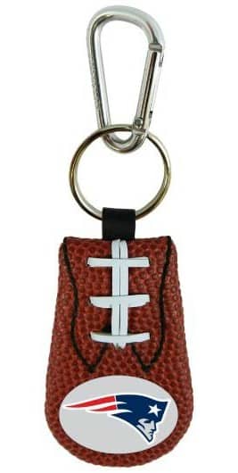 New England Patriots Classic Football Keychain