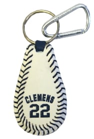 New York Yankees Keychain - Roger Clemens Classic Baseball